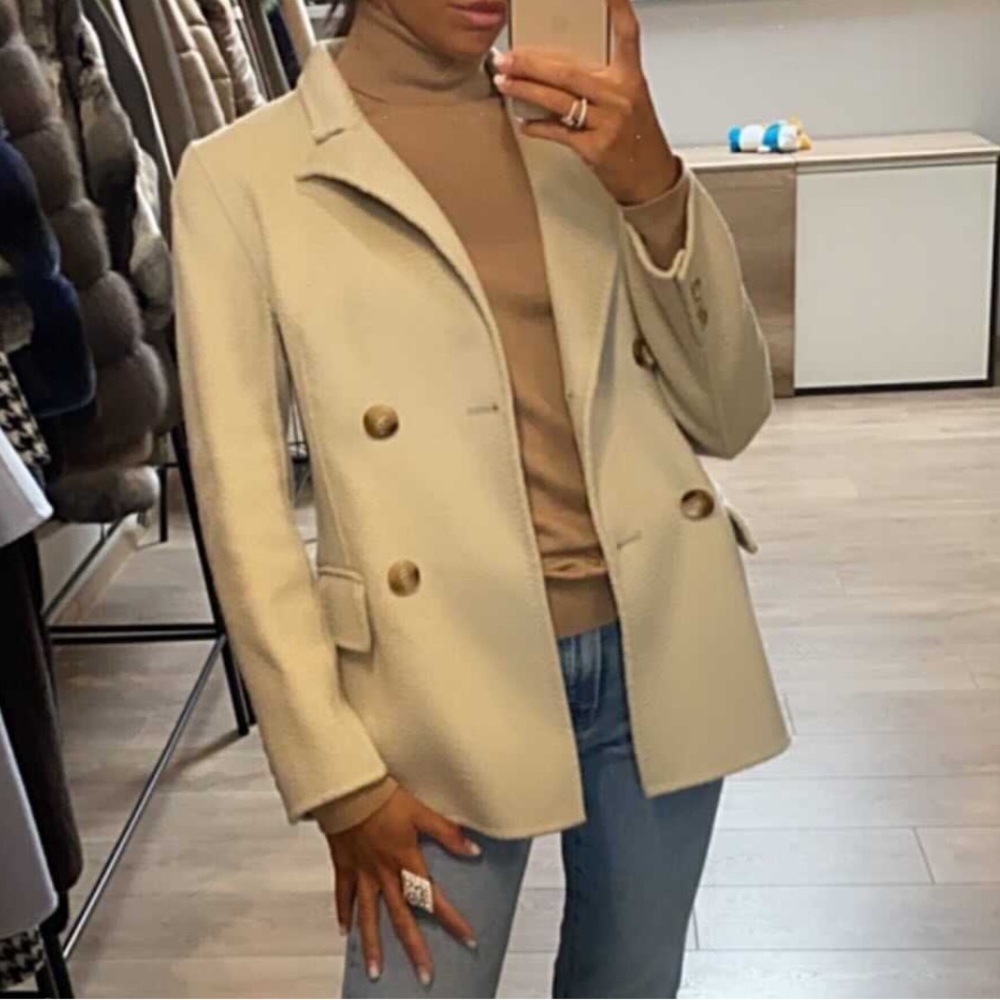Jacket 100% baby cashmere